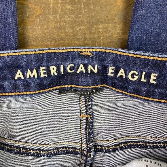 American Eagle Next Level Stretch Super Hi-Rise Jegging Sz. 4 Reg. 29" Inseam - Picture 2 of 7